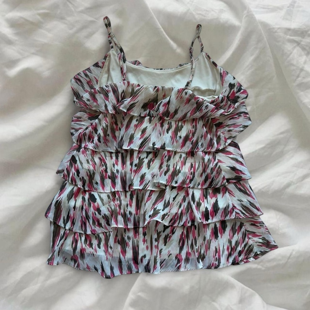 Candie's Multicolor Ruffle Tank Top - Picture 3 of 5